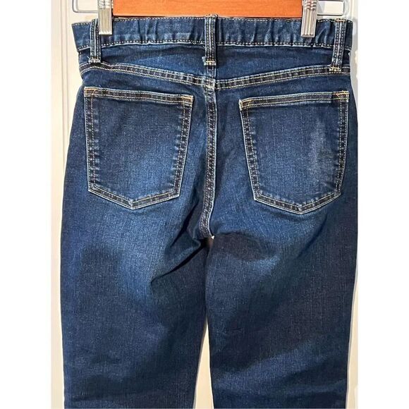 Old Navy Bootcut Blue Jeans Boys 12 Dark Denim Classic Western KidCore Play-wear - Picture 7 of 8